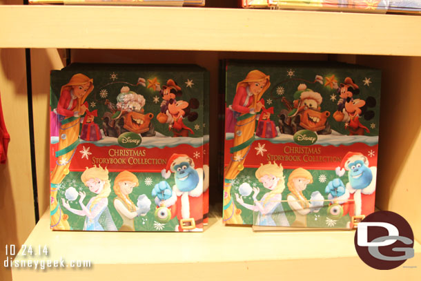 The Frozen sisters made it onto the storybook, but surprisingly not a lot of the other merchandise I saw.