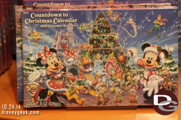 Milk chocolate Countdown to Christmas Calendar