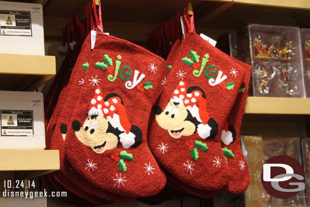 Minnie stockings.