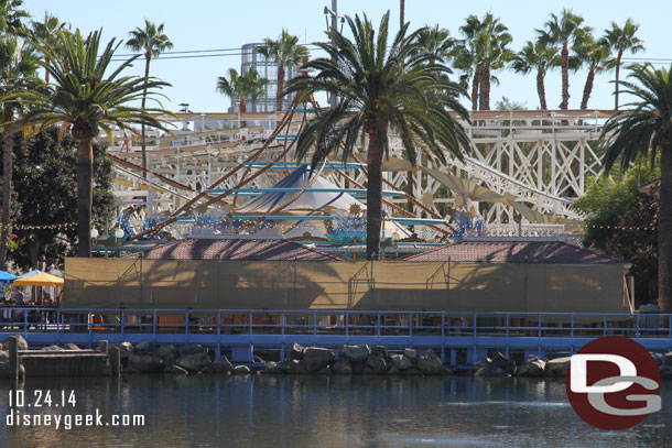 The never ending project out on the Pier continues.