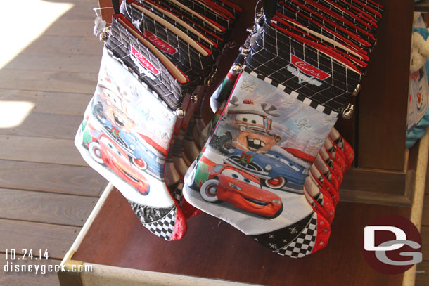 Cars Land stockings.