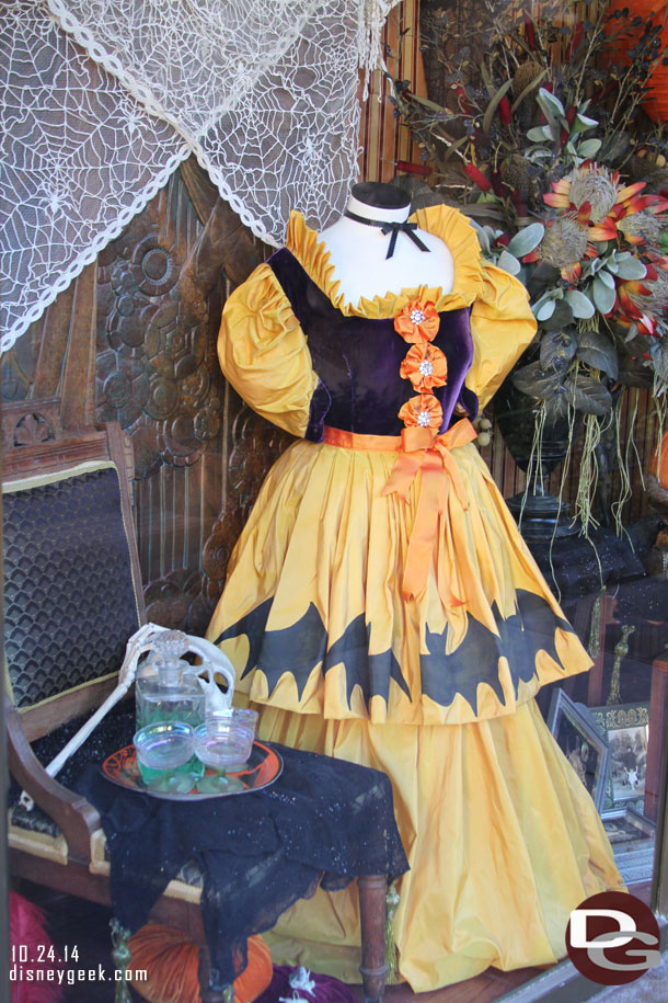 And a Halloween window.