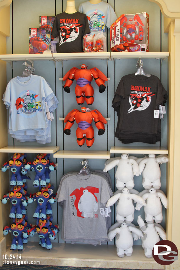 More Big Hero 6 merchandise.