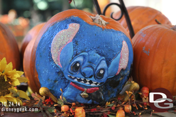 Stitch pumpkin