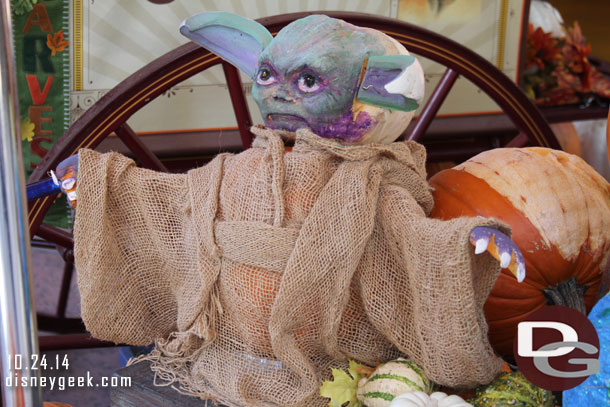 Yoda pumpkin