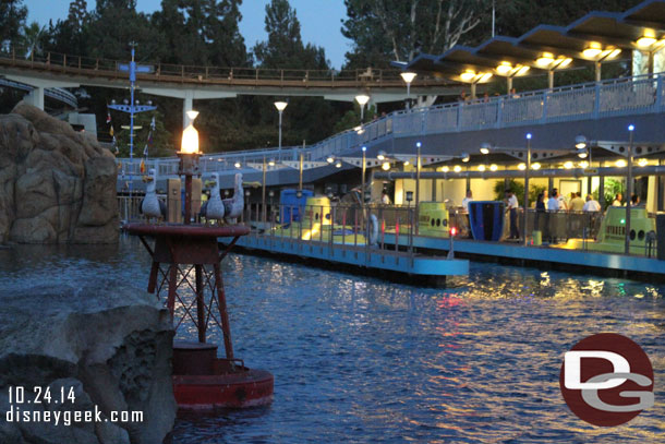 The sub lagoon this evening.