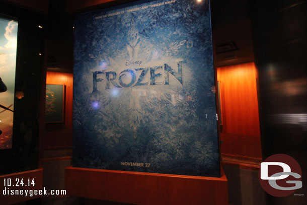 Frozen is still there (and the third is Planes Fire and Rescue still)