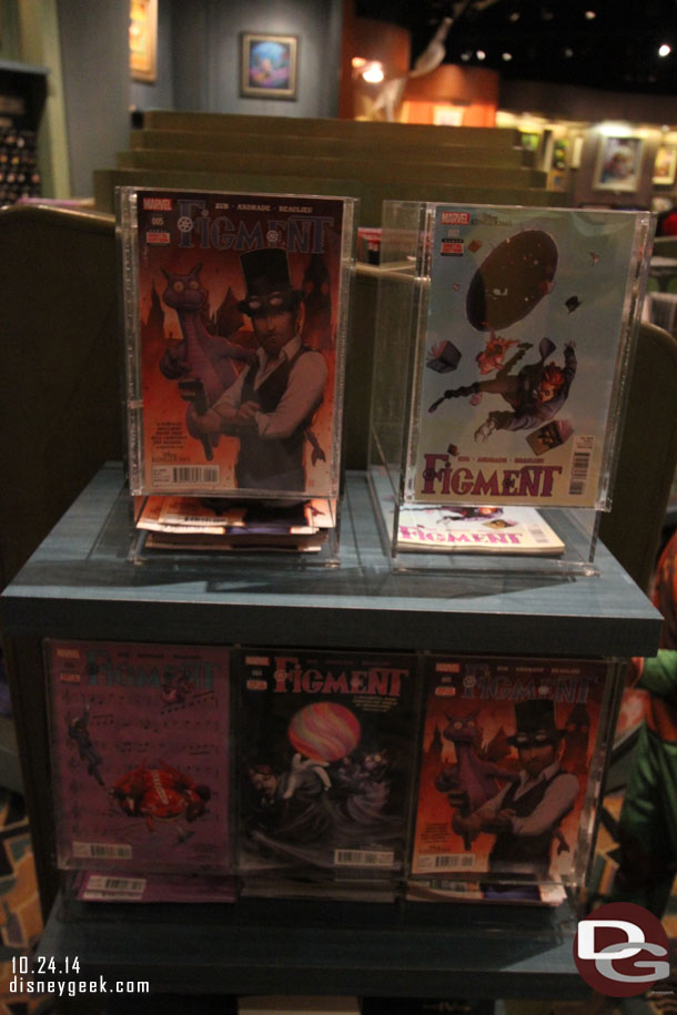 All 5 Figment comic books are available for purchase.