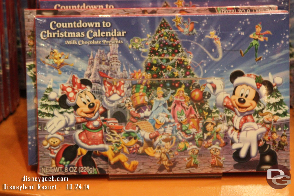 Milk chocolate Countdown to Christmas Calendar