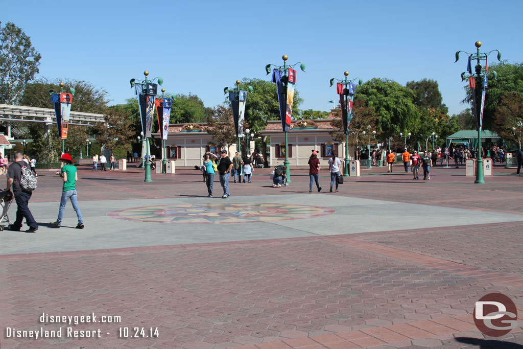 The work in the center of the Esplanade has wrapped up since my last trip.