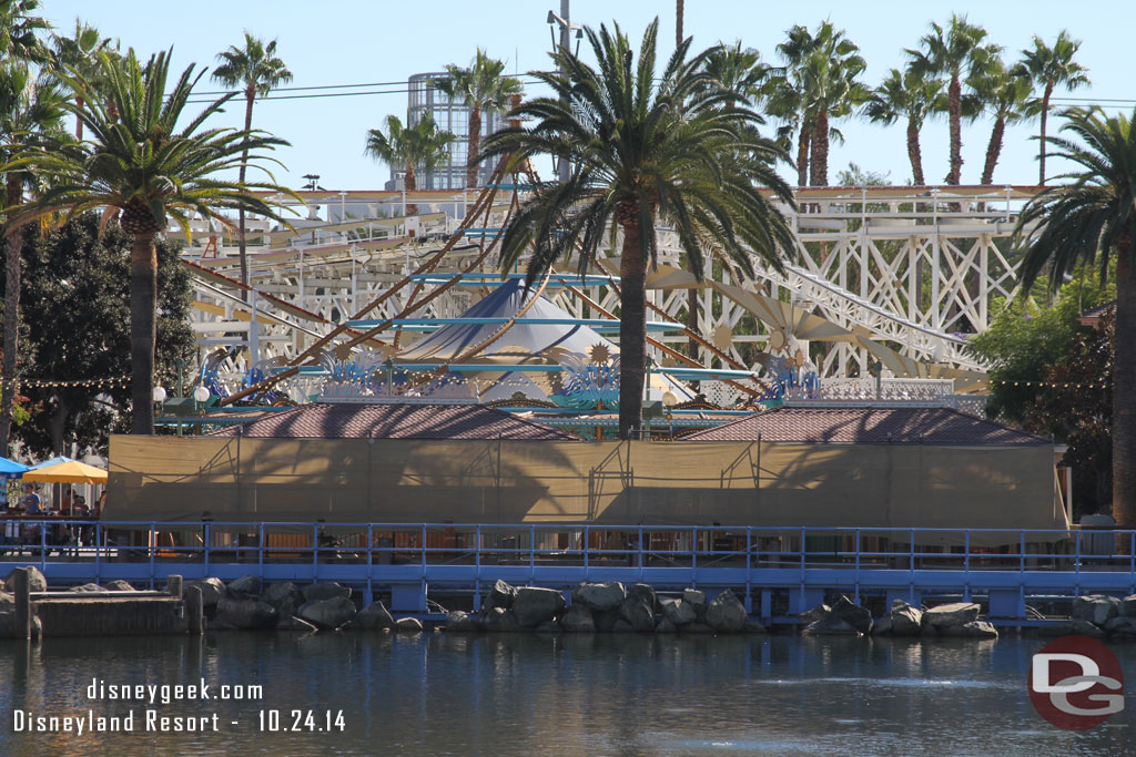 The never ending project out on the Pier continues.