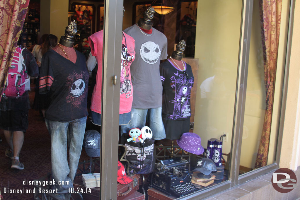 A Nightmare Before Christmas window