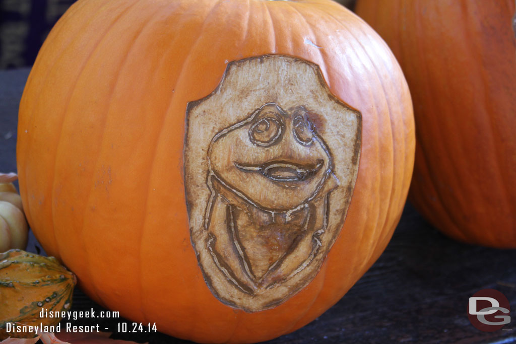 Mr Toad pumpkin