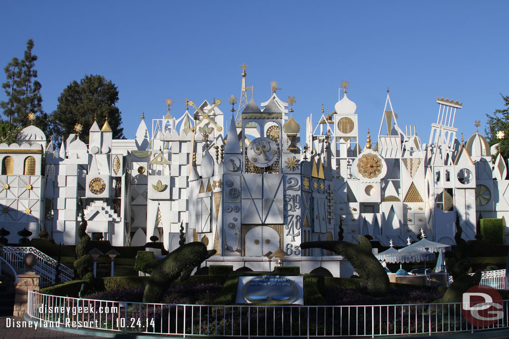 Small World is closed for its Holiday overlay.