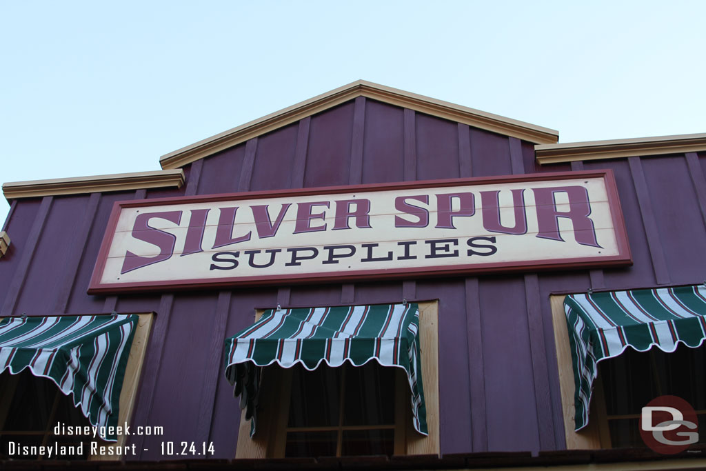 The Silver Spur Supplies store has been taken over by Christmas merchandise.