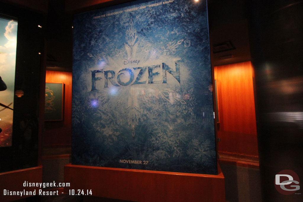 Frozen is still there (and the third is Planes Fire and Rescue still)