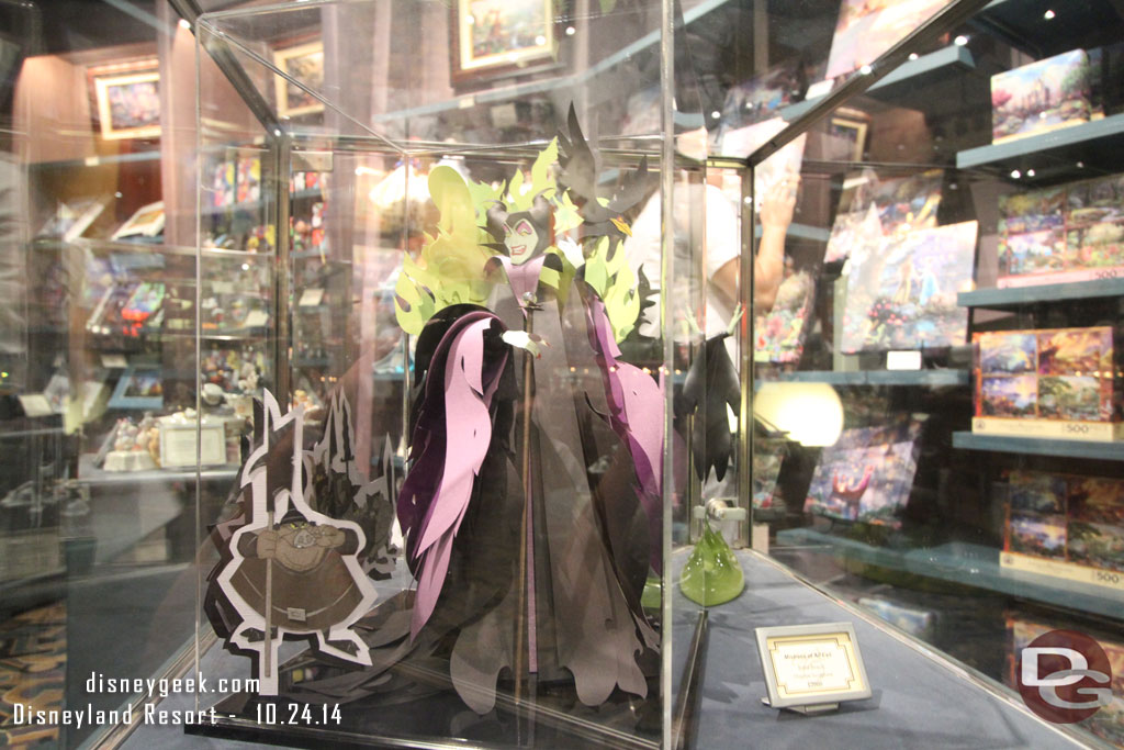 An original Britni Brault Maleficent Sculpture for $2,000 in Off the Page.