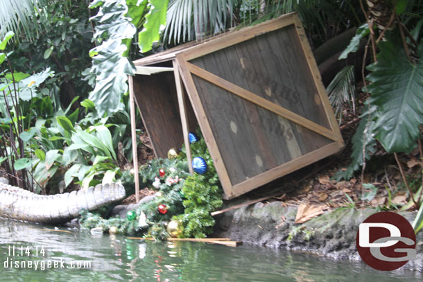 More of the lost shipment down near the elephant bathing pool.