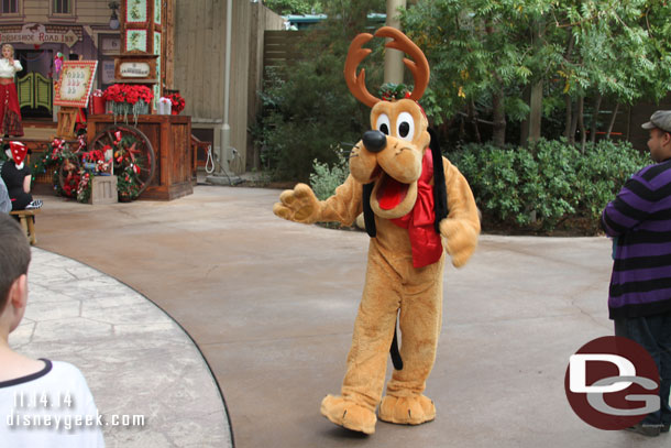 As was reindeer Pluto.