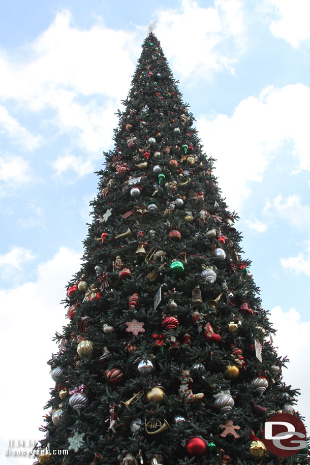 The Town Square Christmas tree