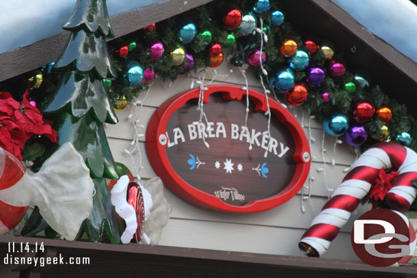 La Brea Bakery has a house in the village.