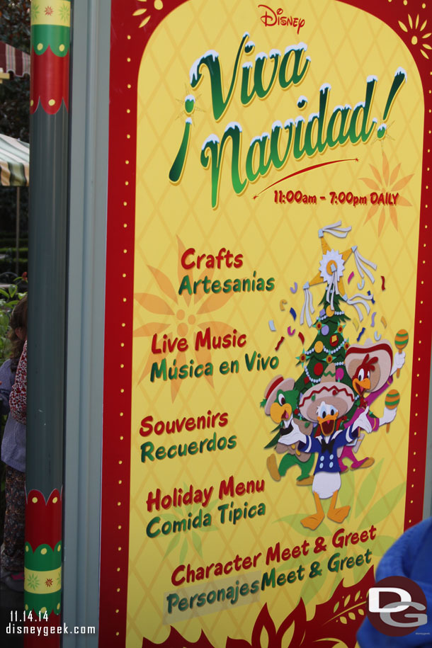 Viva Navidad offerings