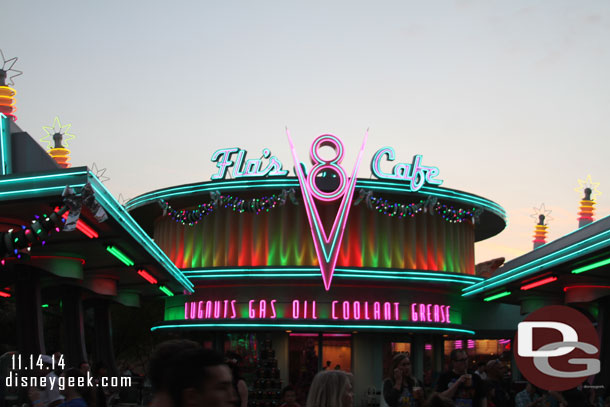 Time for the lights and neon to come on along Route 66.