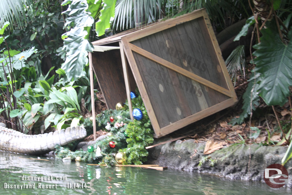 More of the lost shipment down near the elephant bathing pool.