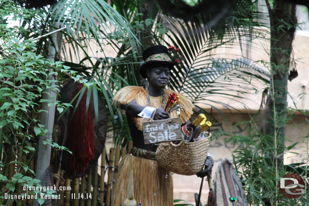 Trader Sam ready to celebrate the new year.