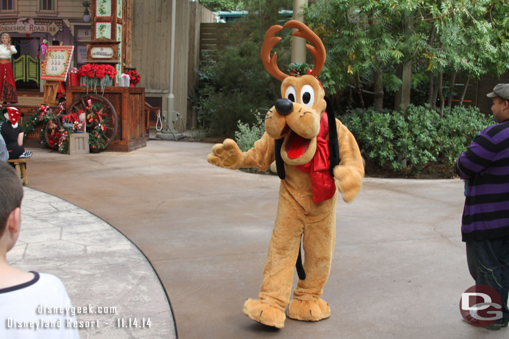 As was reindeer Pluto.