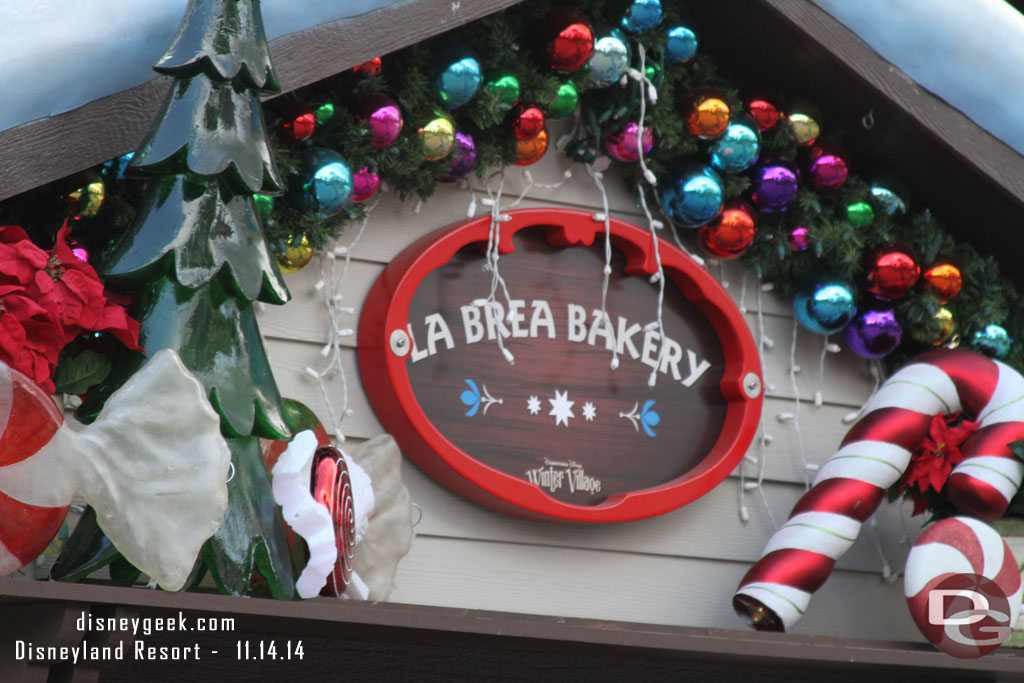 La Brea Bakery has a house in the village.