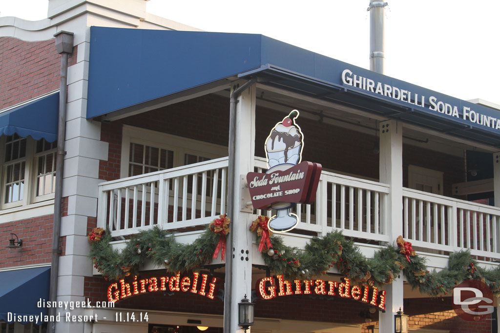 Walked through Ghirardelli