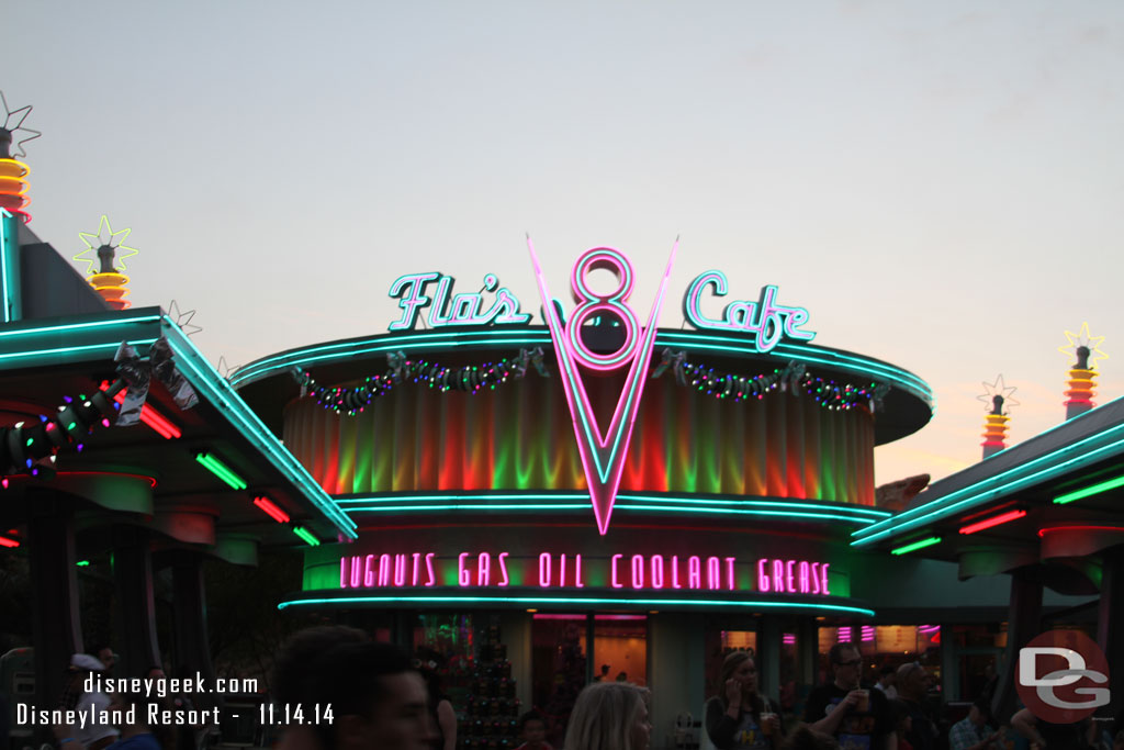 Time for the lights and neon to come on along Route 66.