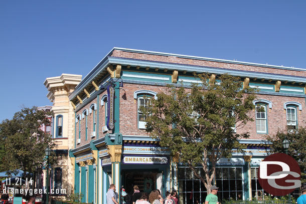 No signs of Christmas decorations on the Bay Area buildings.  