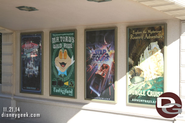 Still no Jingle Cruise poster up.