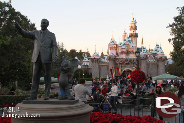 Partners and Sleeping Beauty Castle