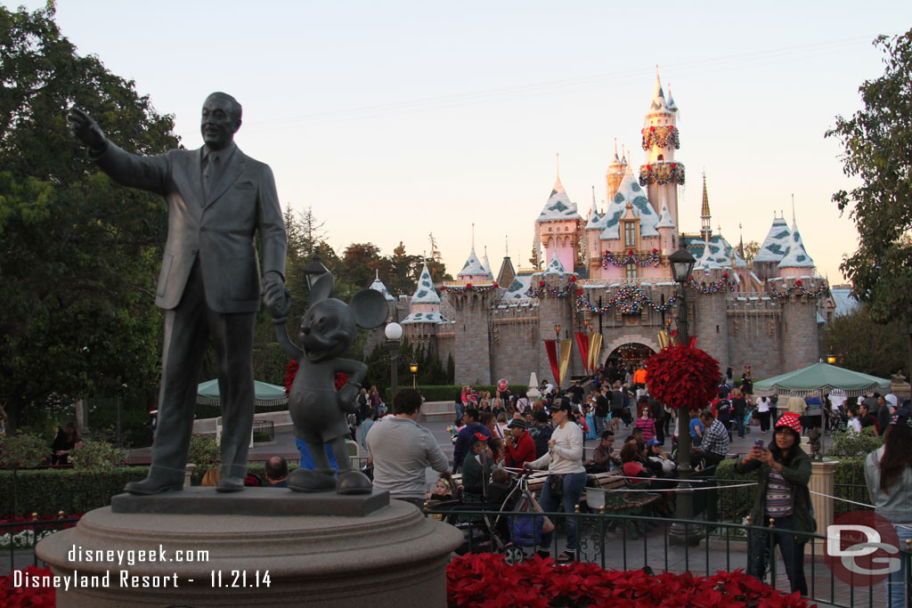 Partners and Sleeping Beauty Castle