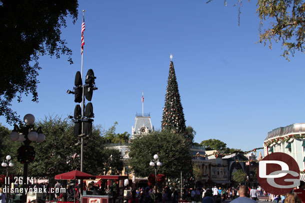 More Candlelight preparations are under way on Main Street with lights being installed in Town Square and on the roof tops.