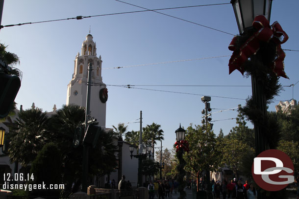 Started my morning off with a quick stop in DCA to grab FastPasses for later today for World of Color and Radiator Springs Racers