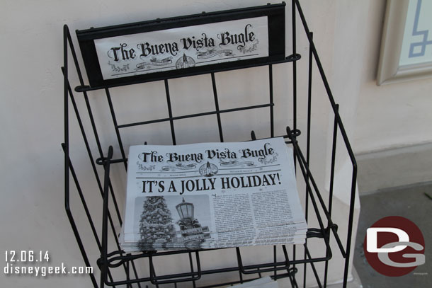 A new issue of the Buena Vista Bugle is on news stands for the holidays.