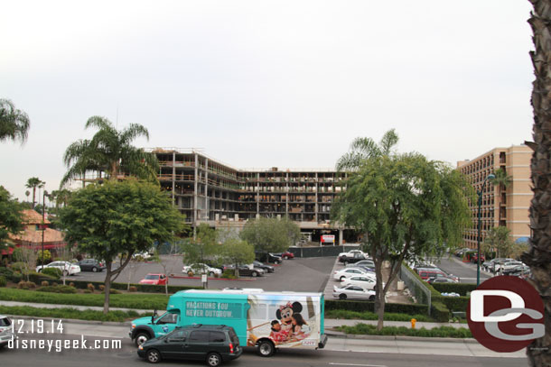 Across Harbor a new hotel is taking shape.