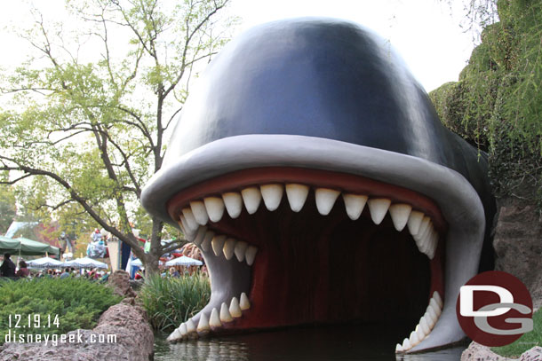 Now for a water level view from the Storybook Land Canal Boats.  