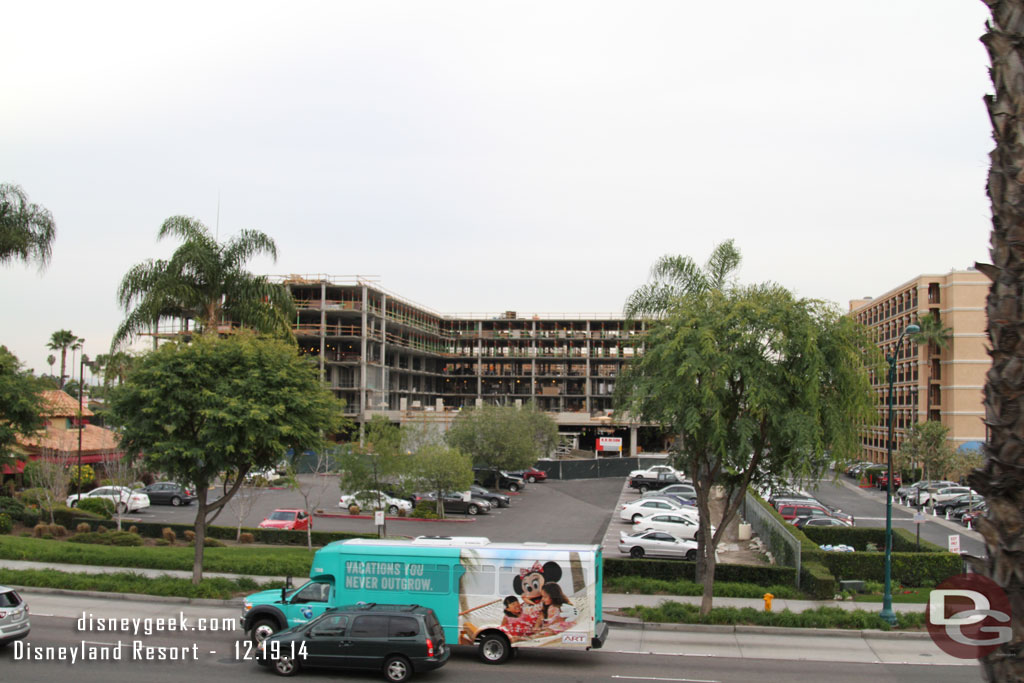 Across Harbor a new hotel is taking shape.