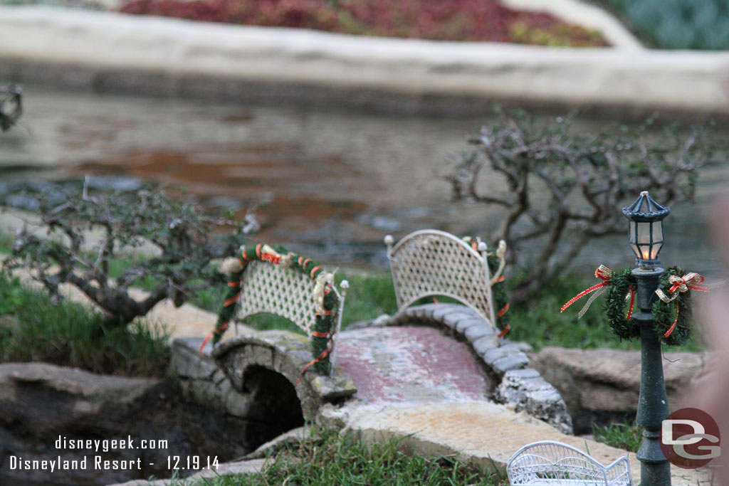 Storybook Land has been decorated for the holidays.