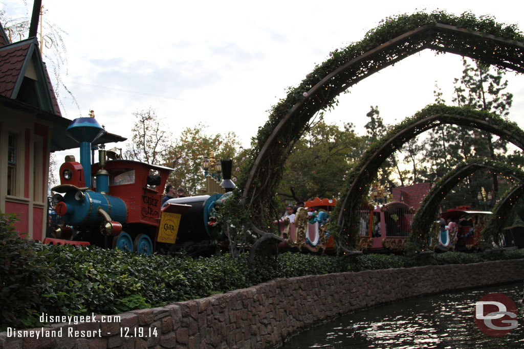 Casey Jr loading up for another trip.