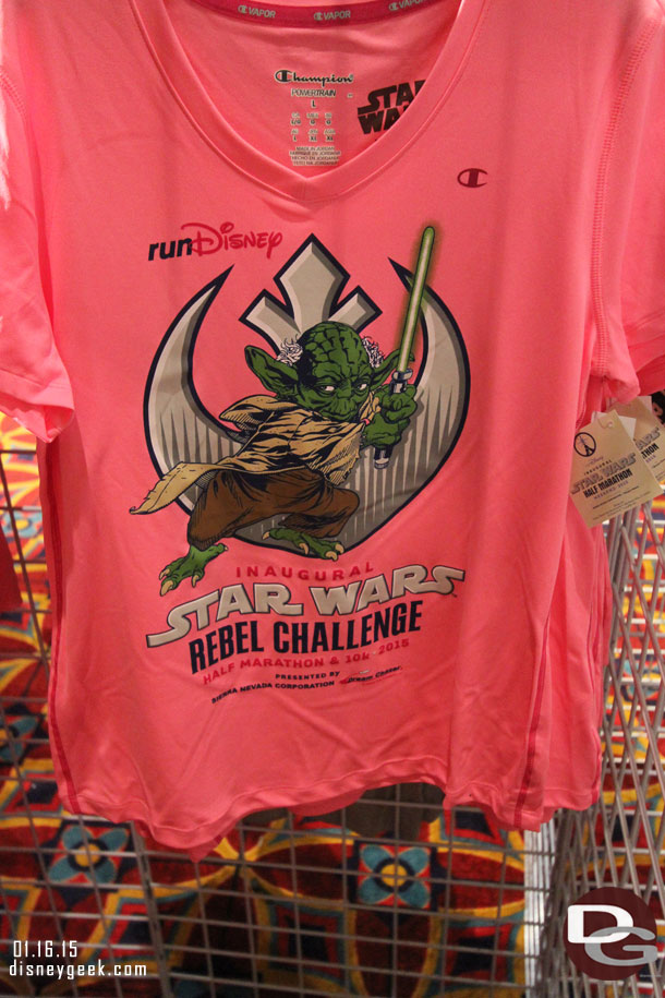 A womans Rebel Challenge shirt