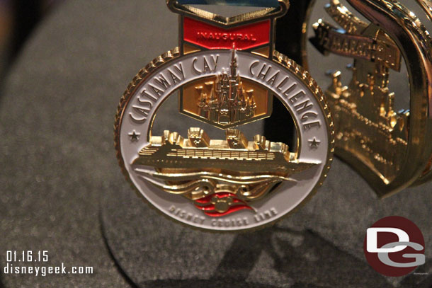 The Castaway Cay Challenge medal