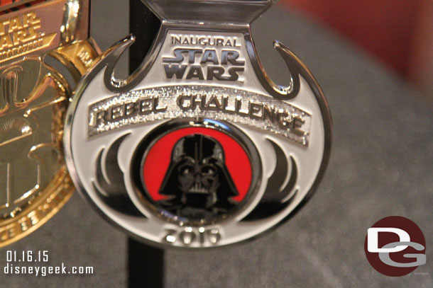 The rebel challenge medal