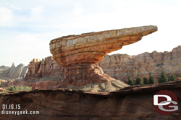 Passing through Cars Land