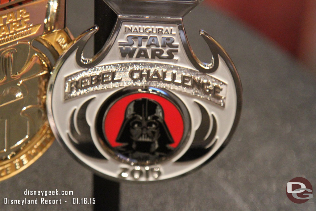 The rebel challenge medal